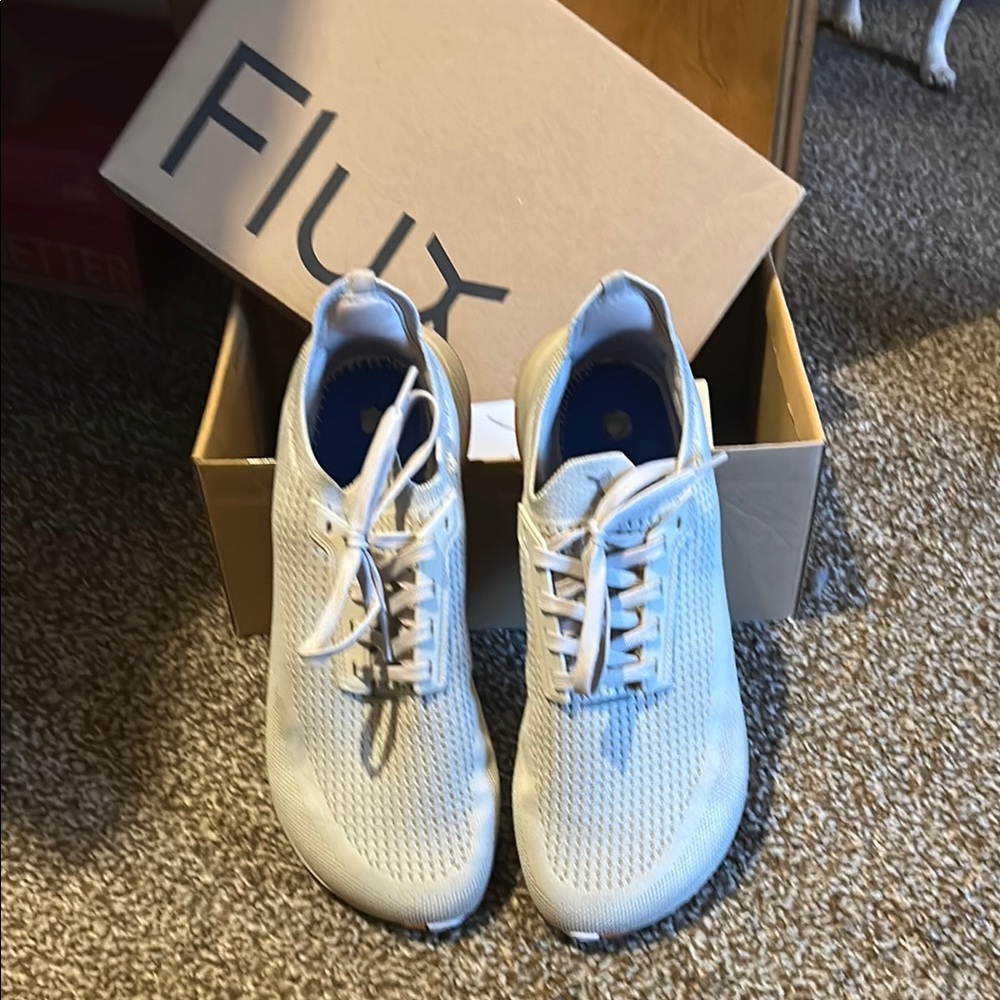 Flux White Athletic Shoes
